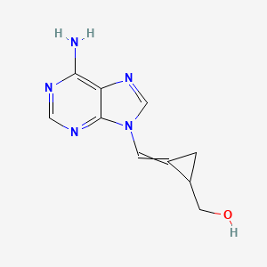 [2-[(6-aminopurin-9-yl)methylidene]cyclopropyl]methanol