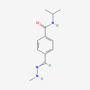 N-Isopropyl-alpha-(2-methylhydrazino)-4-toluamide