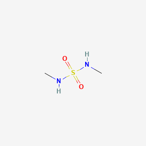 molecular formula C2H8N2O2S B1206381 N,N'-Dimethylsulfamide CAS No. 22504-72-9