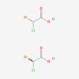 molecular formula C4H4Br2Cl2O4 B1206382 Unii-AL8MZ37Y51 