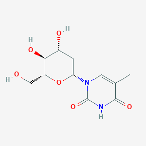 B1206385 Deoxyglucopyranosylthymine CAS No. 5116-45-0
