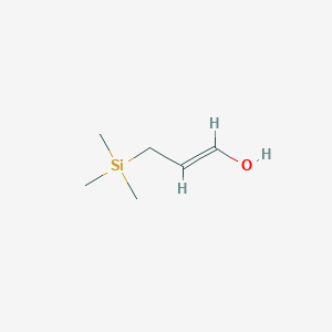 molecular formula C6H14OSi B12063910 trans-3-(Trimethylsilyl)allylalcohol 