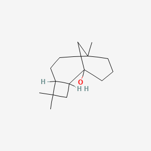 molecular formula C15H26O B1206393 beta-Caryophyllene alcohol CAS No. 472-97-9