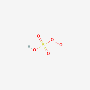 molecular formula HO5S- B1206394 磺二氧化物 