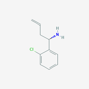 molecular formula C10H12ClN B12063963 (S)-1-(2-Chlorophenyl)but-3-en-1-amine 