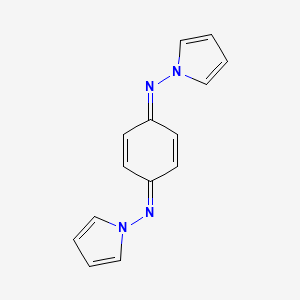 molecular formula C14H12N4 B1206400 Azarole CAS No. 55872-82-7