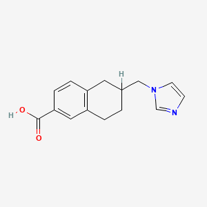 molecular formula C15H16N2O2 B1206401 Nafagrel CAS No. 97901-21-8