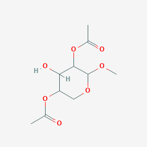 molecular formula C10H16O7 B12064050 Methyl2,4-Di-O-acetyl-beta-D-xylopyranoside 
