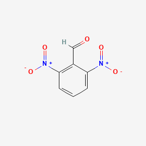 molecular formula C7H4N2O5 B1206409 2,6-Dinitrobenzaldehyde CAS No. 606-31-5