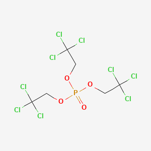 molecular formula C6H6Cl9O4P B12064200 Tris(2,2,2-trichloroethyl) phosphate CAS No. 20405-30-5