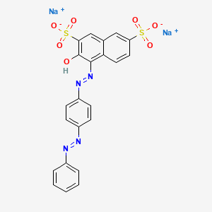 molecular formula C22H14N4Na2O7S2 B1206421 Ponceau SS CAS No. 6226-78-4