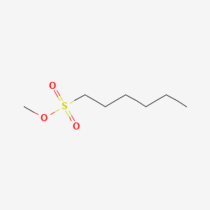 molecular formula C7H16O3S B1206441 Methyl n-hexylsulfonate CAS No. 10307-26-3