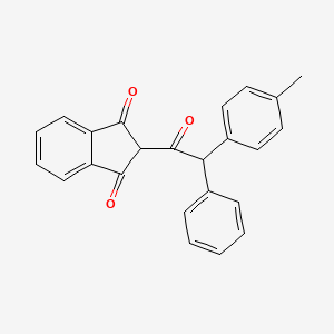 molecular formula C24H18O3 B1206445 Phentolacin CAS No. 7443-17-6