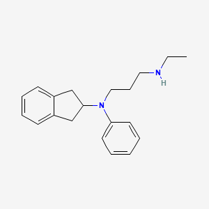 1,3-Propanediamine, N-(2,3-dihydro-1H-inden-2-yl)-N'-ethyl-N-phenyl-