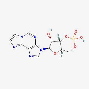molecular formula C12H12N5O6P B1206460 Etheno-cyclic amp CAS No. 38806-37-0