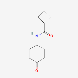 molecular formula C11H17NO2 B12064737 N-(4-oxocyclohexyl)cyclobutanecarboxamide 