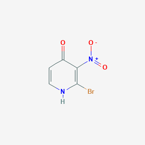 molecular formula C5H3BrN2O3 B12064768 2-Bromo-3-nitropyridin-4-OL 