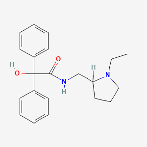 molecular formula C21H26N2O2 B1206485 Epicainide CAS No. 66304-03-8