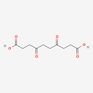 molecular formula C10H14O6 B1206495 4,7-Dioxosebacic acid 