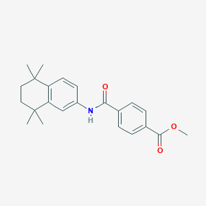 Methyl 4-((5,5,8,8-tetramethyl-5,6,7,8-tetrahydronaphthalen-2-YL)carbamoyl)benzoate