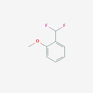 molecular formula C8H8F2O B12065015 1-(Difluoromethyl)-2-methoxybenzene 