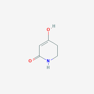 molecular formula C5H7NO2 B12065021 4-Hydroxy-5,6-dihydropyridin-2(1H)-one CAS No. 500102-31-8