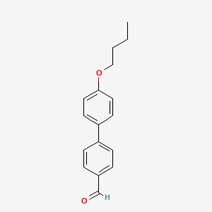 molecular formula C17H18O2 B12065071 4'-Butoxy-[1,1'-biphenyl]-4-carbaldehyde CAS No. 75472-36-5