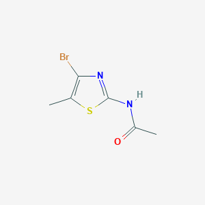molecular formula C6H7BrN2OS B12065182 N-(4-Bromo-5-methylthiazol-2-yl)acetamide 