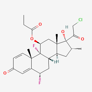 molecular formula C25H31ClF2O5 B12065274 11-O-Propionyl Halobetasol 