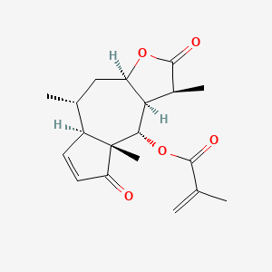 molecular formula C19H24O5 B1206537 Arnicolide D CAS No. 34532-68-8