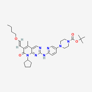 molecular formula C33H45N7O4 B12065428 Palbociclib Impurity 7 