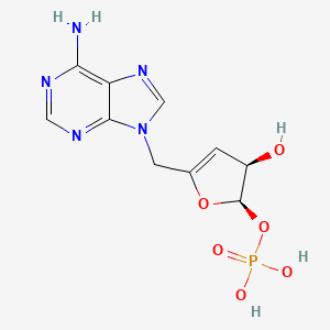5'-(6-Aminopurin-9-yl)-5'-deoxyribofuranose 1',2'-cyclic monophosphate