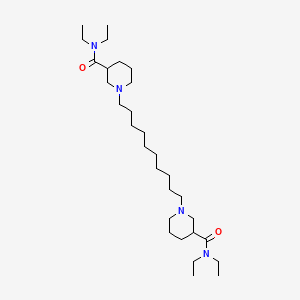 1,10-Bis(3-(N,N-diethylcarbamoyl)piperidino)decane