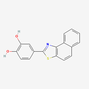 2-(3,4-Dihydroxyphenyl)naphtho(1,2-d)thiazole
