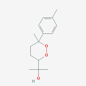 molecular formula C15H22O3 B1206581 Yingzhaosu C 