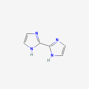 molecular formula C6H6N4 B1206591 2,2'-Biimidazole CAS No. 492-98-8