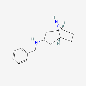 molecular formula C14H20N2 B12066049 N-(Phenylmethyl)-8-azabicyclo[3.2.1]octan-3-amine 