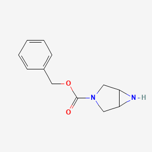 molecular formula C12H14N2O2 B12066220 3-Cbz-3,6-diazabicyclo[3.1.0]hexane CAS No. 31865-26-6