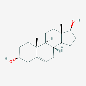 molecular formula C₁₉H₃₀O₂ B120663 雄甾-5-烯-3β,17β-二醇 CAS No. 16895-59-3