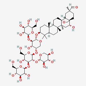molecular formula C58H94O27 B1206635 Cyclamin 