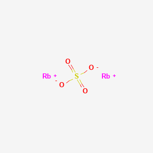 molecular formula Rb2SO4<br>O4Rb2S B1206643 Rubidium sulfate CAS No. 7488-54-2