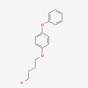 molecular formula C16H17BrO2 B12066489 1-(4-Bromobutoxy)-4-phenoxybenzene CAS No. 119454-89-6