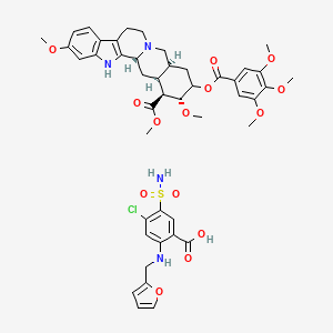 molecular formula C45H51ClN4O14S B1206653 Nortensin CAS No. 58934-32-0
