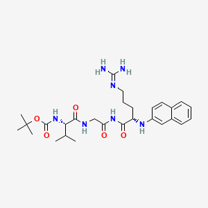 tert-Butyloxycarbonyl-valyl-glycyl-arginine-2-naphthylamide