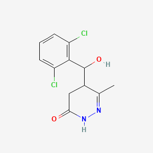 molecular formula C12H12Cl2N2O2 B1206689 Dcphmp CAS No. 91478-09-0