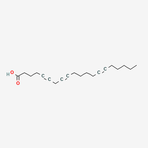 molecular formula C20H28O2 B1206690 Eicosa-5,8,14-trynoic acid CAS No. 96100-27-5