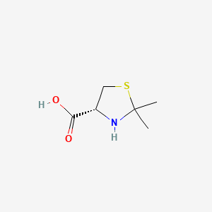 (4R)-2,2-Dimethyl-1,3-thiazolidine-4-carboxylic acid