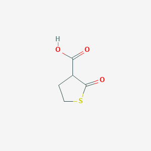 molecular formula C5H6O3S B12067053 2-Oxothiolane-3-carboxylic acid CAS No. 222046-78-8