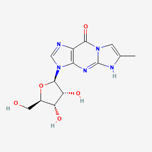 molecular formula C13H15N5O5 B1206707 4-脱甲基鸟苷 