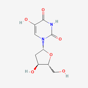 molecular formula C9H12N2O6 B1206715 5-Hydroxy-2'-deoxyuridine CAS No. 5168-36-5